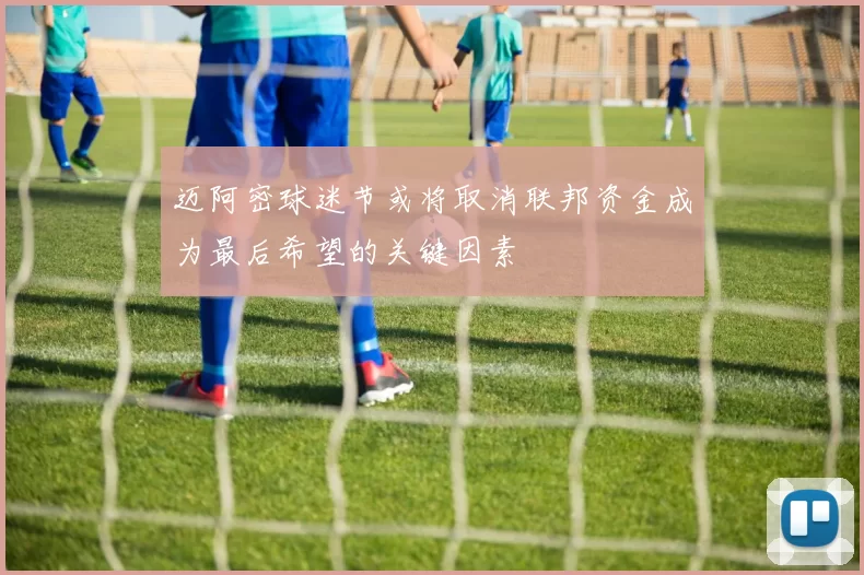迈阿密球迷节或将取消联邦资金成为最后希望的关键因素
